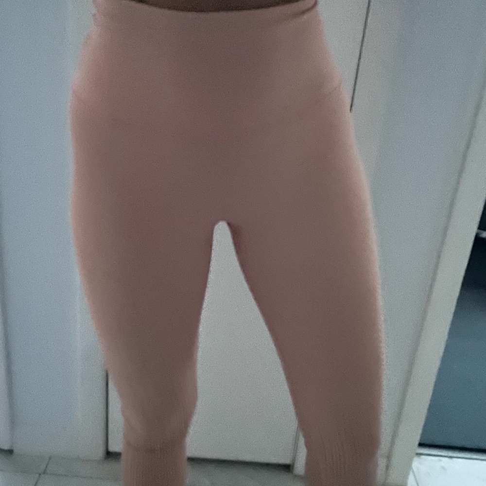 Beyond Yoga high wasted foil leggings